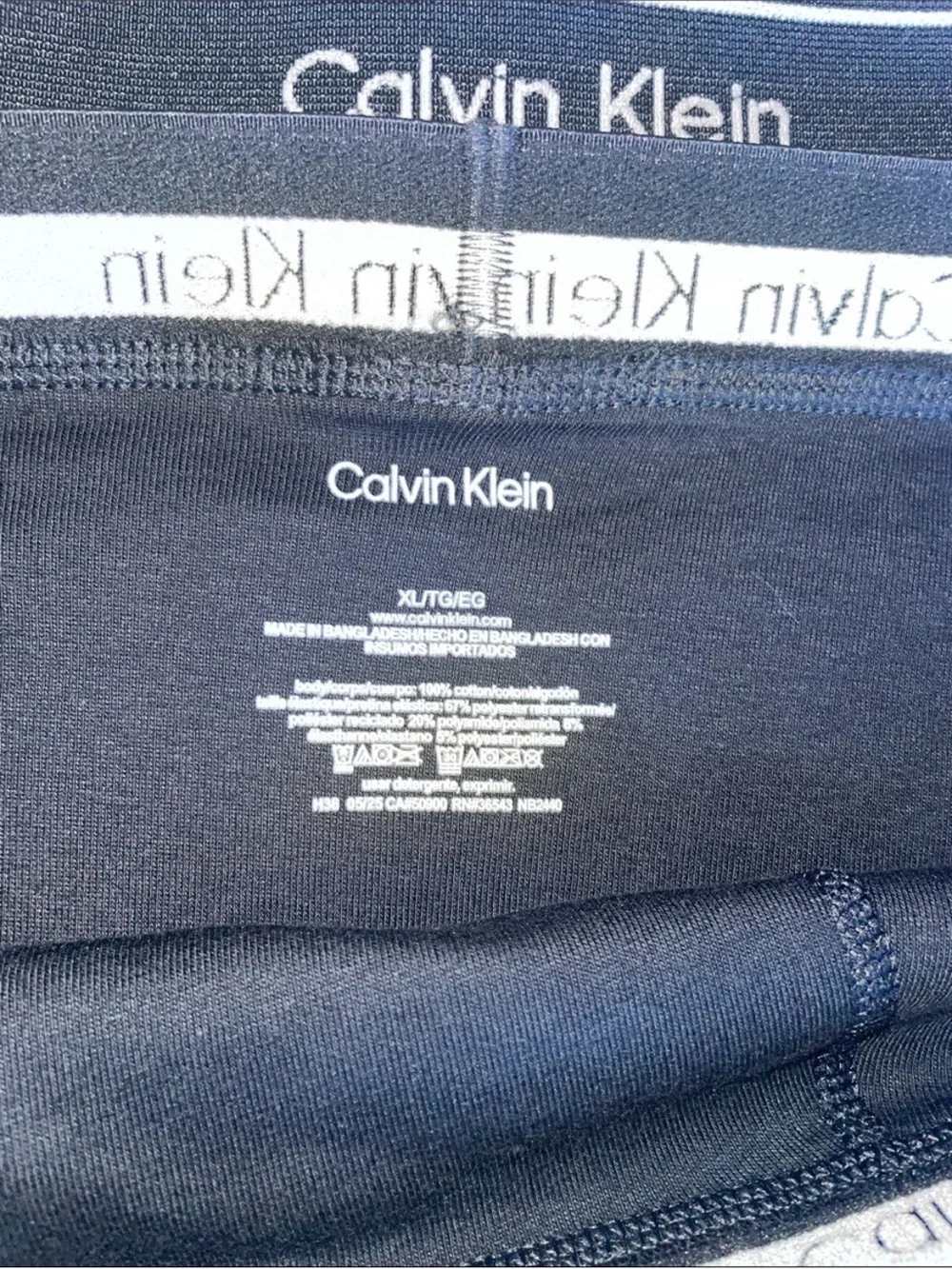 Calvin Klein smooth black